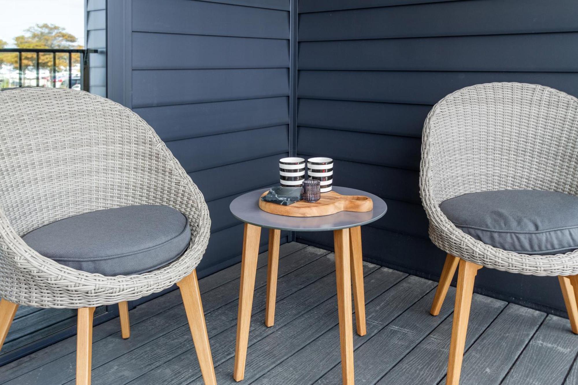 Prime Locale: Studio With Balcony Christchurch Kültér fotó